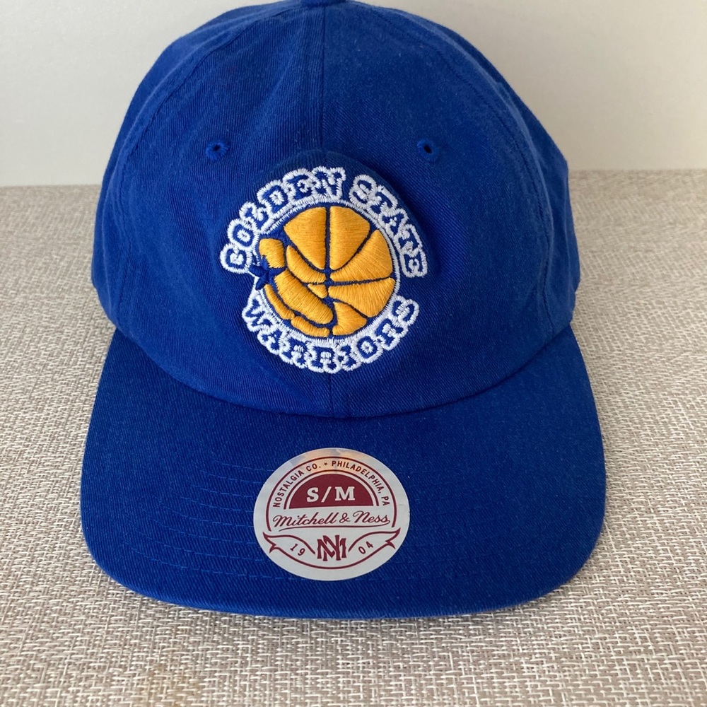 Golden State Warriors Mitchell & Ness Fitted Hat